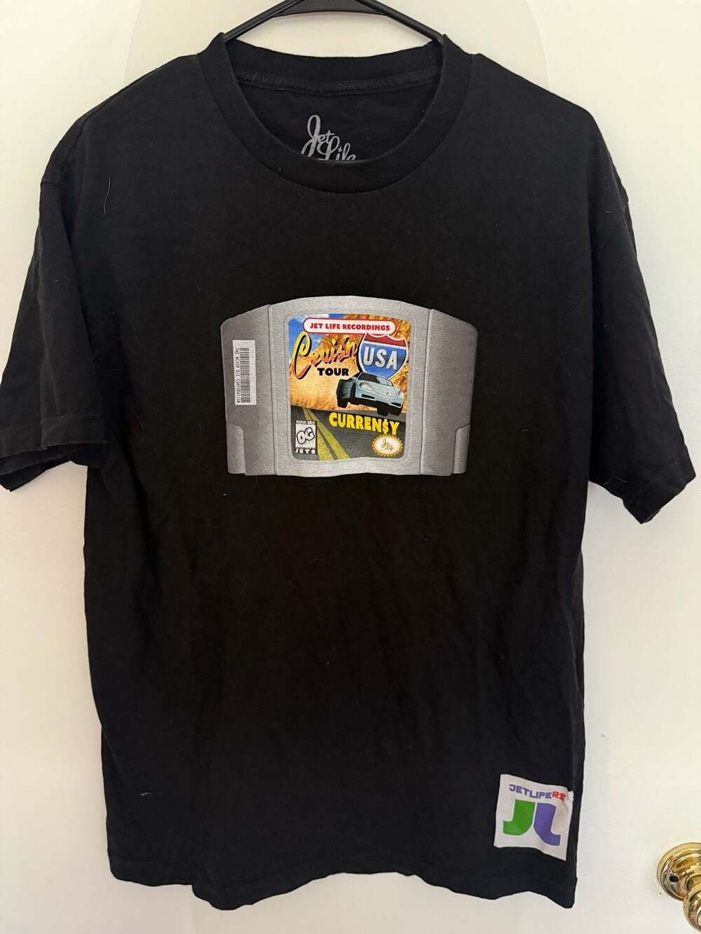 Curren$y Jet Life Recordings Cruis'n USA Tour Concert T-Shirt